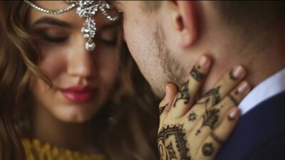 Аиша и Артур, свадьба в стиле восток