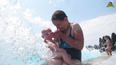 Аквапарк Золотая бухта. Геленджик. Веселимся! (30.06.18г.) Семья Бровченко.