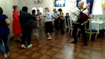 Аккордеонист Николай Донецкий - "Гуцульская полька". Супер!!! Музыкант на юбилее (live) г.Казань.