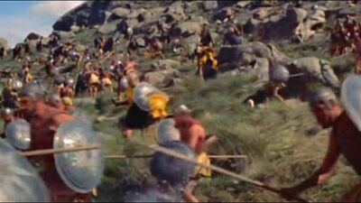 Александр Великий (1956). Битва при Херонее