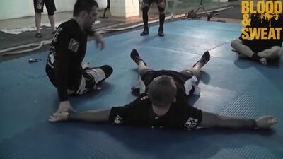 Александр Шлеменко. Удушение Д'арса из бокового удержания. Alexander Shlemenko. D'arce choke.
