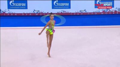 Александра Скубова 2005 г.р. Обруч