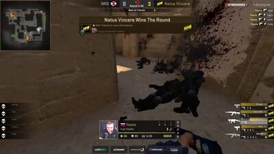 Эйс от flamie с UMP и пистолета