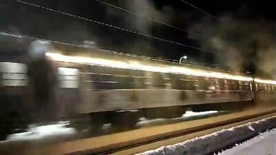 Поезд Деда Мороза не остановился в Сухобезводном