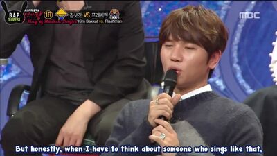 [ENG] 151115 Masked Singer Episode 33 - Daehyun Cut