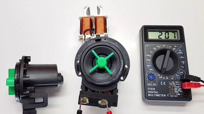 Ремонт помпы (сливного насоса) стиральной машины