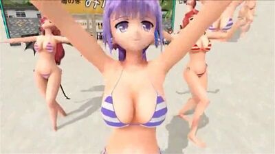 Аниме секс танец на пляже Hentai & Хентай 18+ 2d тян 18+ зарядка