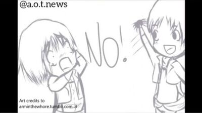 Армин Эрен Паук Атака Титанов