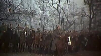 Атака казаков на немецкие позиции (Тихий Дон)