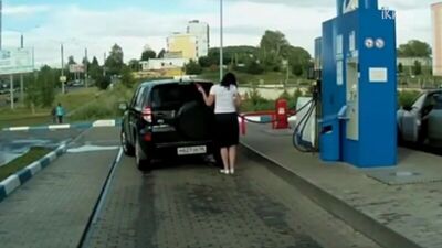 Бабы за рулем, приколы на дороге №17 2017