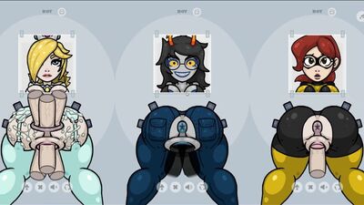 Fapwall Parody Hentai game Rosalina Peach Daisy gloryhole