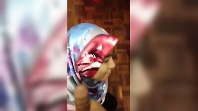 Nikmat bila awek bagi blowjob sambil senyum