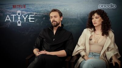 Netflix’in Yeni Dizisi Atiye’nin Oyuncular# Metin Akdulger ve Melisa Senolsun ile Roportaj Yapt#k!