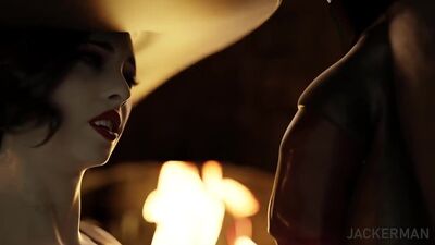 Lady Dimitrescu Greek Mythology KittenVox Minotaur Resident Evil Village animated jackerman mythology sound