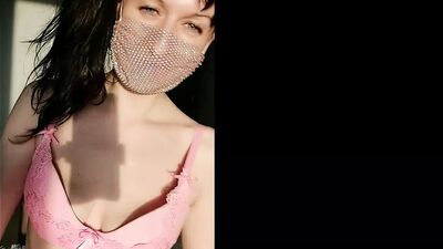 There was a hairy cunt, but now a pussy with big lips. watch