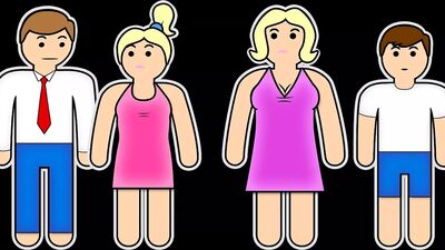 Зрелая мама наблюдает, как трахаются сын и дочка, и прыгает в