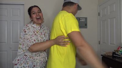 Каменная бумага, ножницы, оригинальная игра с участием Wedgie