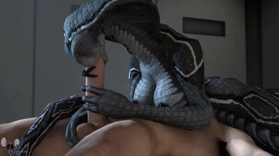 3d Yiff by Connivingrant Furry porn Sex E621 FYE Straight Scalie Snake Girl Xcom viper r34 blowjob deepthroat