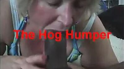 Thehoghumper - расовый крик по имени и сосание черного хуя