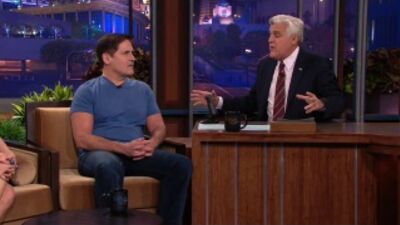 Ванесса Хадженс и Марк Кубен на тв-шоу «The Tonight Show With Jay Leno» (15.01.14)