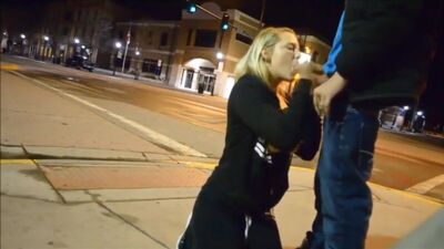 Blowjob on street — Отсосала на удице 18+ • 30STF