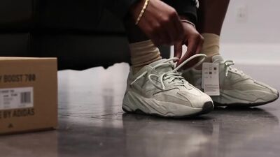 YEEZY 700 SALT ON FEET