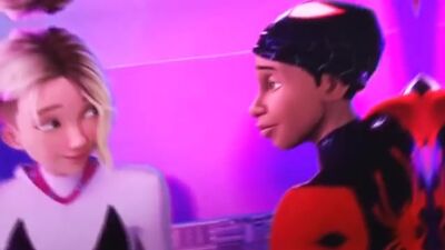 ━ miles x gwen ━ [ into the spider-verse ]