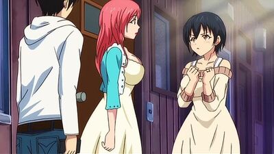 Грудастая хентай мачеха влюбляется в пасынка и соблазняет чувака