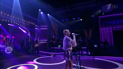 "Монеточка" в эфире Первого канала, на передаче "Вечерний Ургант"