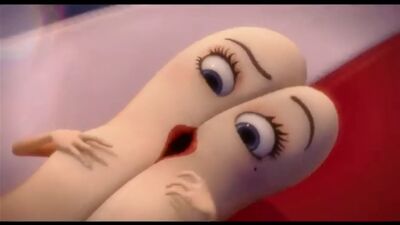 Вечеринка с колбасой - оргийная сцена