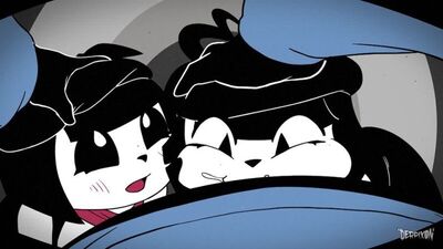 MIME AND DASH anime hentai animation porno 18+ аниме анимация порно хентай 2D porno sex секс