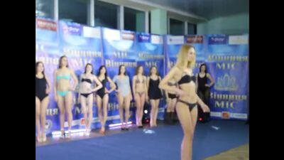Кастинг Мисс Винница 2017 выход в купальниках 6