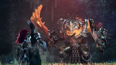 Darksiders 3 - Wrath Boss Fight