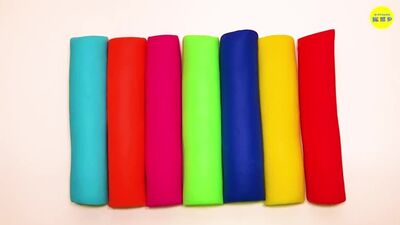 Лепим из Пластилина Плей До. Учим Цвета. Развивающее видео для детей. Игрушки Фиксики.