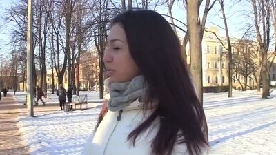 Подцепили казашку молоденькую и утащили в сауну