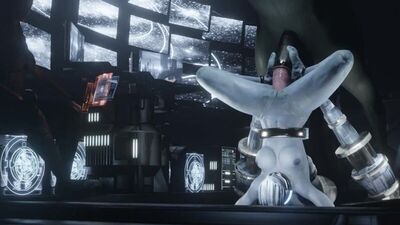 Mass Effect - Лиара и конь с огромным членом 18+