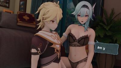 Eula ~ Эола - Rule34 \ Porn Genshin Impact [18+] [v1]