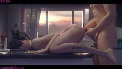 F95 18+ (Tracer Kitchen , Overwatch , Sfm , Sfm Sound , Overwatch , Tracer , Hentai , Porn , Animated , Videogame , 3d , Хентай)