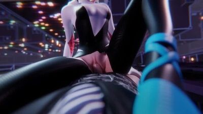 Fucked by Gwen Stacy - 3D Porn / 3Dポルノ
