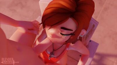 Wendy Takes A Dip - 3D Porn / 3Dポルノ