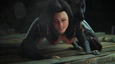 Miranda Lawson In Doggy - 3D Porn / 3Dポルノ