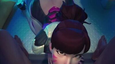X64 18+ (cumshot, 3d porn, overwatch porn, dva blowjob, pov blowjob, big dick, порно овервотч, nsfw, rule34xxx, минетчицы)