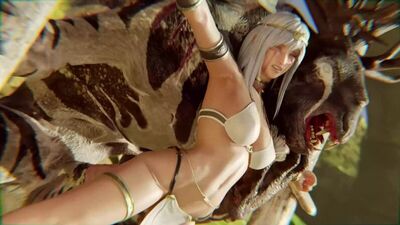 Fiend On Pillar - 3D Porn / 3Dポルノ