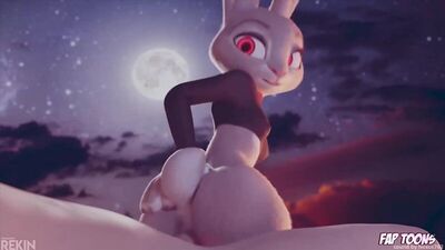 Zootopia Judi Hops 3D Porn Furry