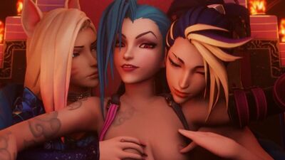 Queen Jinx - 3D Porn / 3Dポルノ