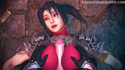 (No sound)Yorha 2b&Taki futa on female [NieR: Automata;Soul Calibur;Porn;Hentai;Titjob;Pov;Futanari;Shemale;sfm;r.34;sex;3d]