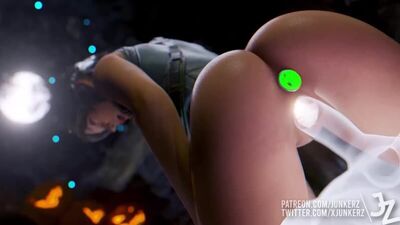 Lara Croft - riding; vaginal fucked; anal; dildo; big ass; anus; pussy; 3D sex porno hentai; [Tomb Raider]