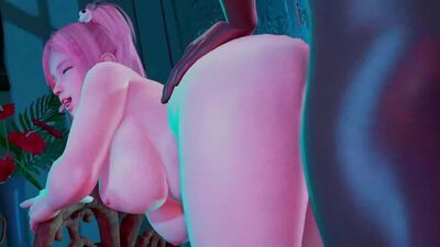 Honoka - BBC; doggystyle; anal fucked; pussy view; big boobs; orgasm; ahegao; sound; 3D sex porno hentai; [Dead or Alive]