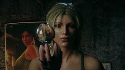 (Sound)Lara Croft in Trouble full version : solo masturbation [Tomb Raider;Porn;Horsecock Dildo;Blender;R34;Sex;порно;секс;соло]