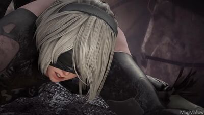 (Sound)Yorha 2B&A2 lesbian fisting [Nier: Automata;Porn;Hentai;Yuri;Anal;Pussy;Ass;R34;Sex;SFM;порно;секс;хентай;юри]